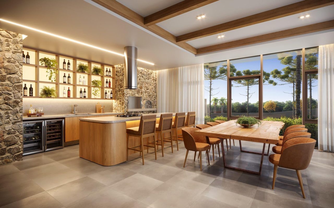 thiết kế nội thất bếp 1
